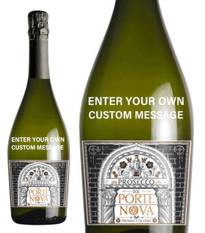 Portenova Prosecco personalised " Custom Message "