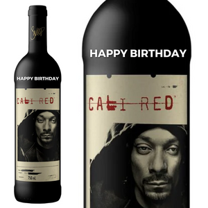 Snoop Cali Red personalised " Happy Birthday " Engraved