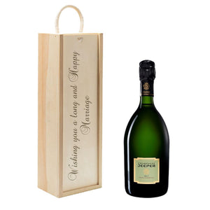 Champagne Jeeper Marriage Gift