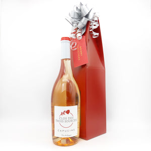 Capucine, Clos Des Trois Sources, Côtes de Provence, 2019 Christmas Wine Gift