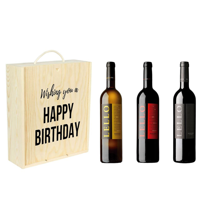 Lello Triple Bottle Happy Birthday