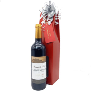 Domaine de Valent, Cabernet Sauvignon, 2016 Christmas Wine Gift