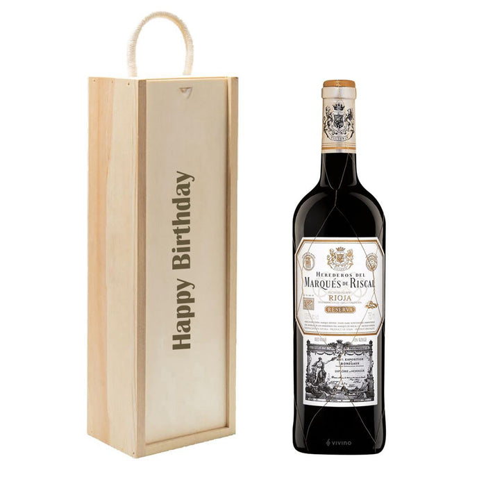 Marques De Riscal Rioja Reserva Birthday Gift