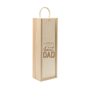 Father's Day Gift Box - Cheers To The Best Dad (Bottle Box)