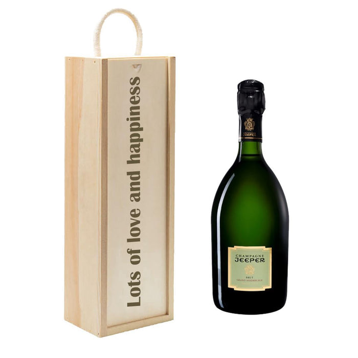 Champagne Jeeper Grand Assemblage - Love And Happiness Wine Gift