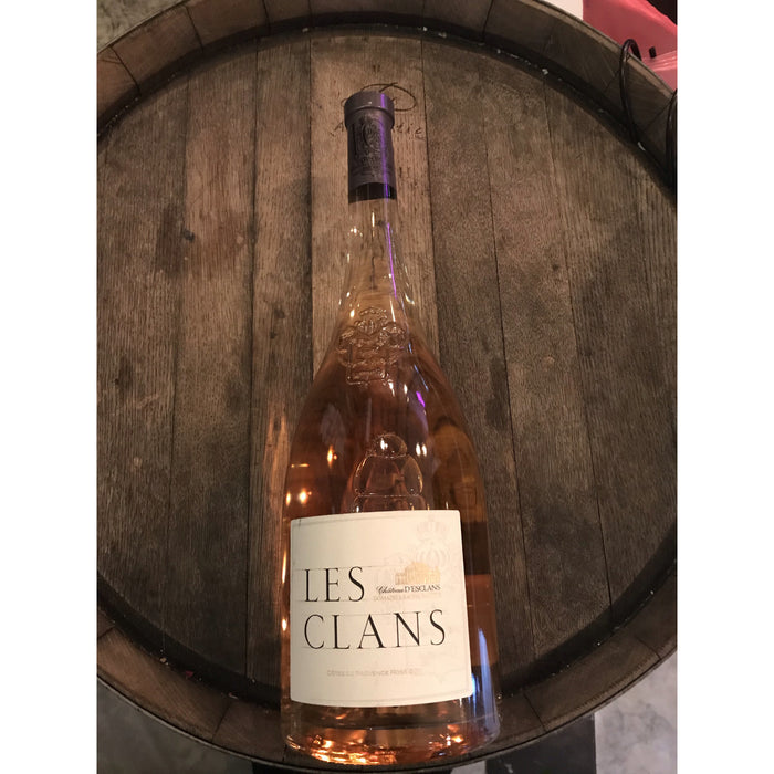 Les Clans, 1.5L Magnum, Chateau D'Esclans, Côtes de Provence, Superior Rosé, 2012