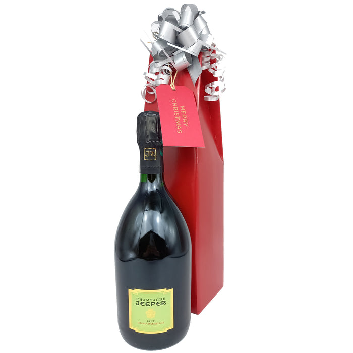 Jeeper, Grand Assemblage, Brut Champagne, NV Christmas Wine Gift