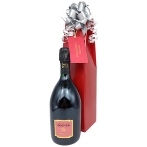Jeeper, Grand Rosé, Brut Champagne, NV Christmas Wine Gift
