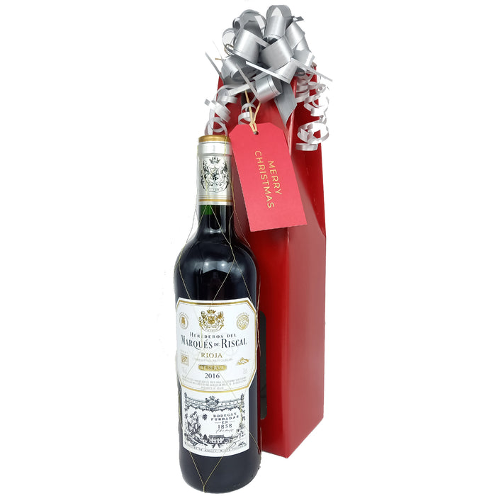 Marques de Riscal, Rioja Riserva, Christmas Red Wine Gift