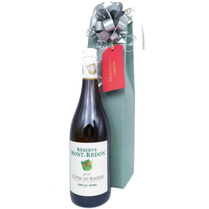 Chateau Mont-Redon, Côtes du Rhônes Blanc, 2018 Christmas Wine Gift